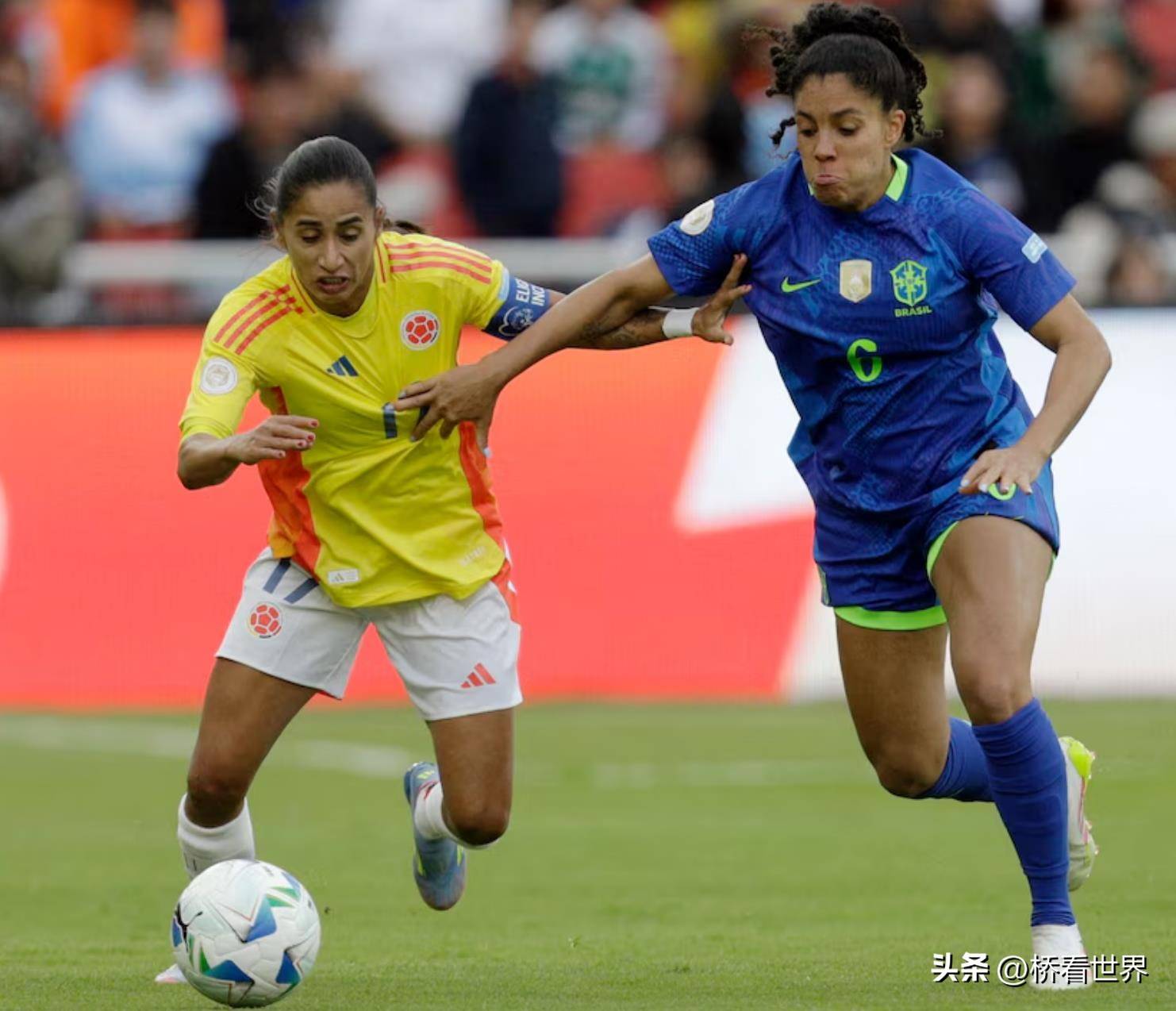 巴西女足豪取五连胜，夺得冠军