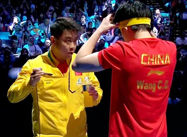 中国乒乓球队完胜韩国乒乓球队，王皓爆发神勇的简单介绍