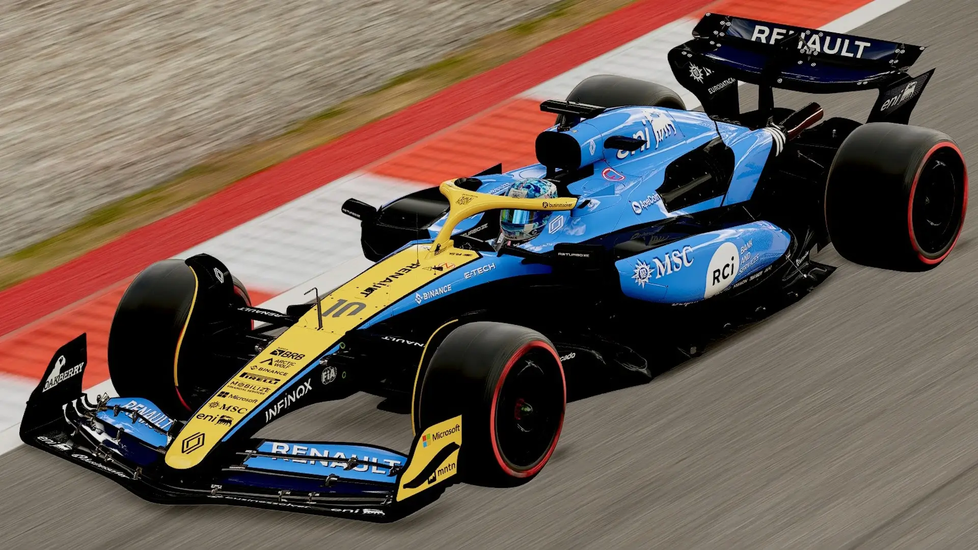 关于雷诺车队险胜阿斯顿马丁，诺里斯统治全场的信息